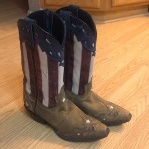 American Flag Cowgirl Boots